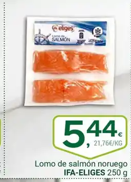 Supermercados Dani IFA-ELIGES Lomo de salmón noruego oferta