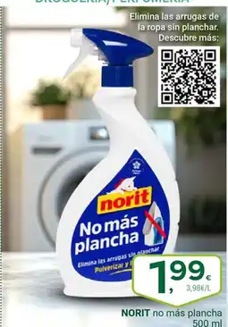Supermercados Dani NORIT no más plancha oferta