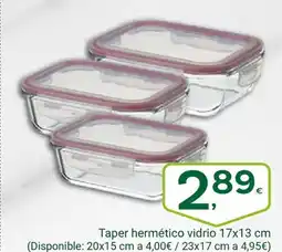Supermercados Dani Taper hermético vidrio oferta