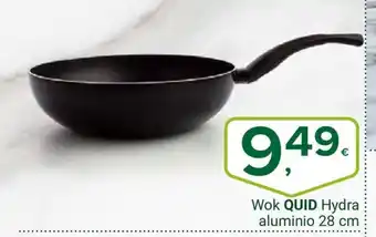 Supermercados Dani QUID Wok Hydra aluminio oferta