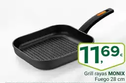 Supermercados Dani MONIX Grill rayas oferta