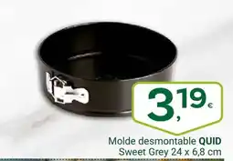 Supermercados Dani QUID Molde desmontable Sweet Grey oferta