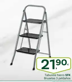Supermercados Dani SFK Taburete hierro Bruselas 3 peldaños oferta