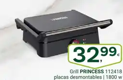 Supermercados Dani PRINCESS Grill 112418 placas desmontables oferta