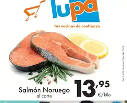 Supermercados Lupa Salmón Noruego oferta
