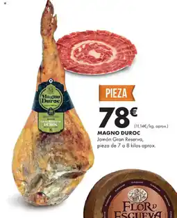 Supermercados Lupa MAGNO DUROC Jamón Gran Reserva oferta