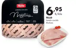 Supermercados Lupa TELLO Jamón cocido Matices oferta