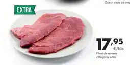 Supermercados Lupa Filete de ternera categoría extra oferta