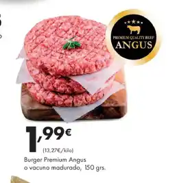 Supermercados Lupa Burger Premium Angus o vacuno madurado oferta