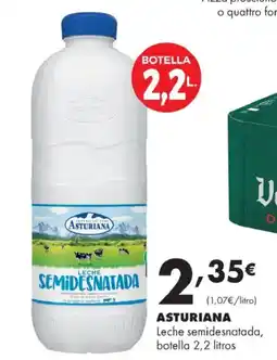 Supermercados Lupa ASTURIANA Leche semidesnatada oferta