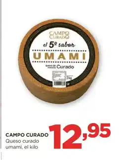 Alimerka CAMPO CURADO Queso curado umami oferta