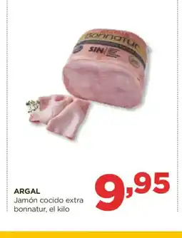 Alimerka ARGAL Jamón cocido extra bonnatur oferta