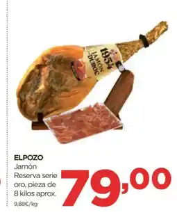 Alimerka ELPOZO Jamón Reserva serie oro oferta