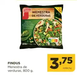 Alimerka FINDUS Menestra de verduras oferta