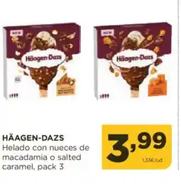 Alimerka HÄAGEN-DAZS Helado con nueces de macadamia o salted caramel oferta