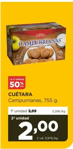 Alimerka CUÉTARA Campurrianas oferta