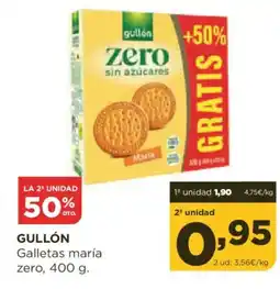 Alimerka GULLÓN Galletas maría oferta