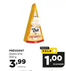 Alimerka PRÉSIDENT Queso brie oferta