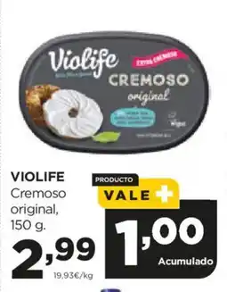 Alimerka VIOLIFE Cremoso original oferta