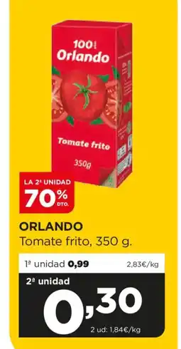 Alimerka ORLANDO Tomate frito oferta