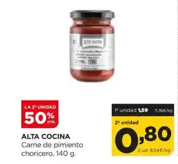 Alimerka ALTA COCINA Carne de pimiento choricero oferta