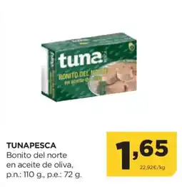 Alimerka TUNAPESCA Bonito del norte en aceite de oliva oferta