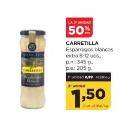 Alimerka CARRETILLA Espárragos blancos oferta