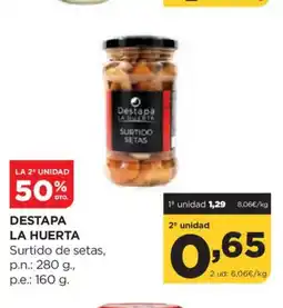 Alimerka DESTAPA LA HUERTA Surtido de setas oferta