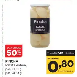 Alimerka PINCHA Patata entera oferta