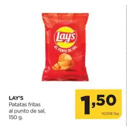 Alimerka LAY'S Patatas fritas al punto de sal oferta
