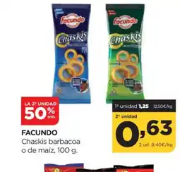 Alimerka FACUNDO Chaskis barbacoa o de maíz oferta