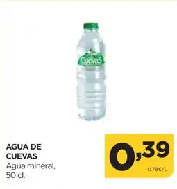 Alimerka AGUA DE CUEVAS Agua mineral oferta