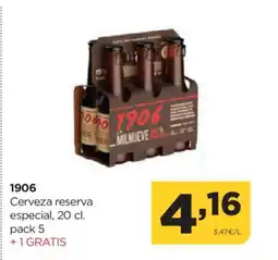 Alimerka 1906 Cerveza reserva especial oferta