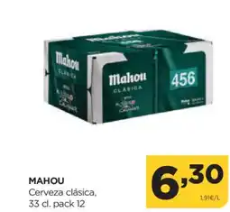 Alimerka MAHOU Cerveza clásica oferta