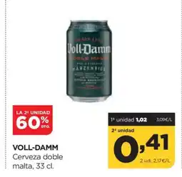 Alimerka VOLL-DAMM Cerveza doble malta oferta
