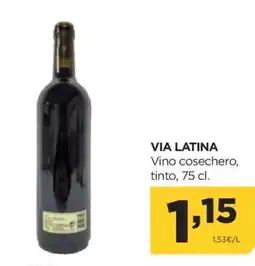 Alimerka VIA LATINA Vino cosechero, tinto oferta