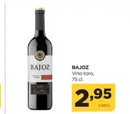 Alimerka BAJOZ Vino toro oferta
