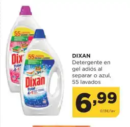 Alimerka DIXAN Detergente en gel adiós al separar o azul, 55 lavados oferta