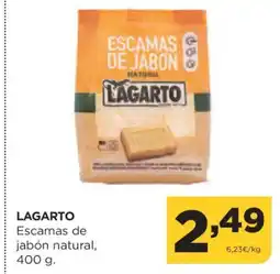 Alimerka LAGARTO Escamas de jabón natural oferta