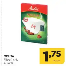 Alimerka MELITA Filtro oferta