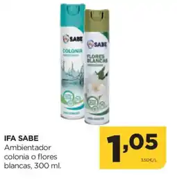 Alimerka IFA SABE Ambientador colonia o flores blancas oferta