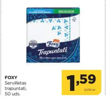 Alimerka FOXY Servilletas trapuntati oferta