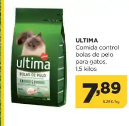 Alimerka ULTIMA Comida control bolas de pelo para gatos oferta