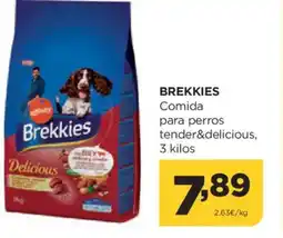 Alimerka BREKKIES Comida para perros tender&delicious oferta