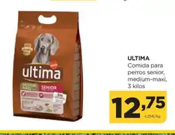 Alimerka ULTIMA Comida para perros senior, medium-maxi oferta