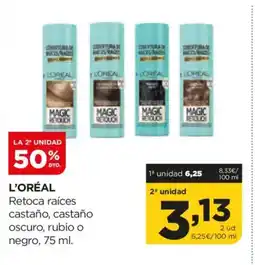 Alimerka L'ORÉAL Retoca raíces castaño, castaño oscuro, rubio o negro oferta