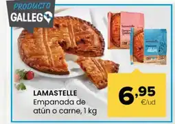 Autoservicios Familia LAMASTELLE Empanada de atún o carne oferta