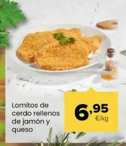 Autoservicios Familia Lomitos de cerdo rellenos de jamón y queso oferta