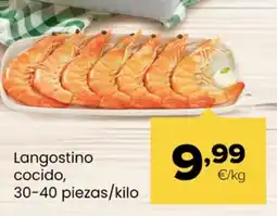Autoservicios Familia Langostino cocido oferta
