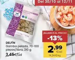 Autoservicios Familia DELFÍN Gamba pelada oferta